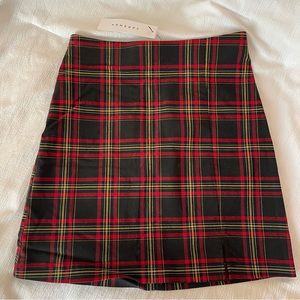 TopShop Plaid Mini Skirt